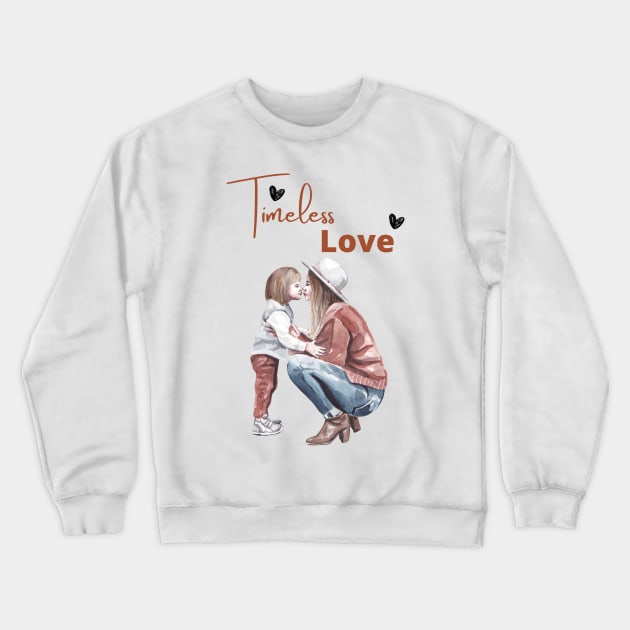 Timeless Love Crewneck Sweatshirt by BloomInOctober
